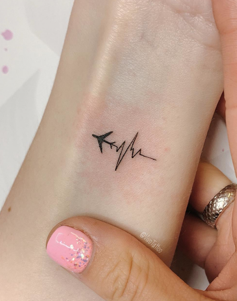 Татуировки для девочек подростков: маленькие и милые (64 фото) 13 Мини татуировки