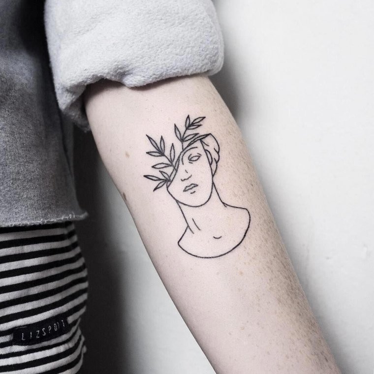 Татуировки для девочек подростков: маленькие и милые (64 фото) 60 Мини татуировки