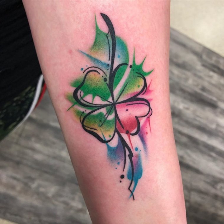 Татуировки приносящие удачу и богатство для девушек (49 фото) 46 Татуировки на удачу богатство