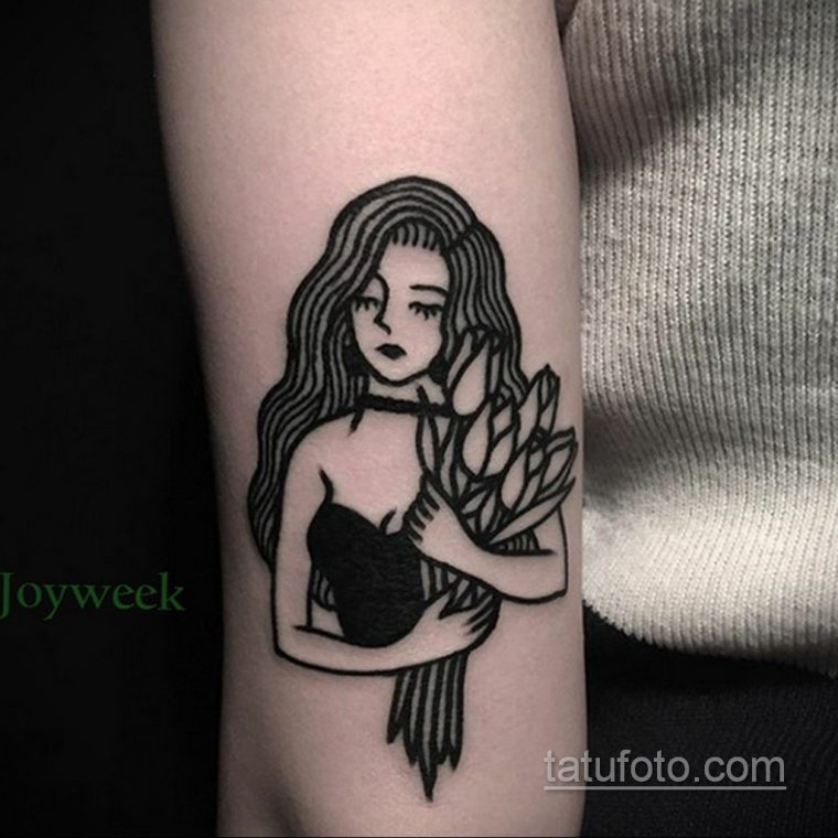 Татуировки для девочек подростков: маленькие и милые (64 фото) 12 Милые татуировки