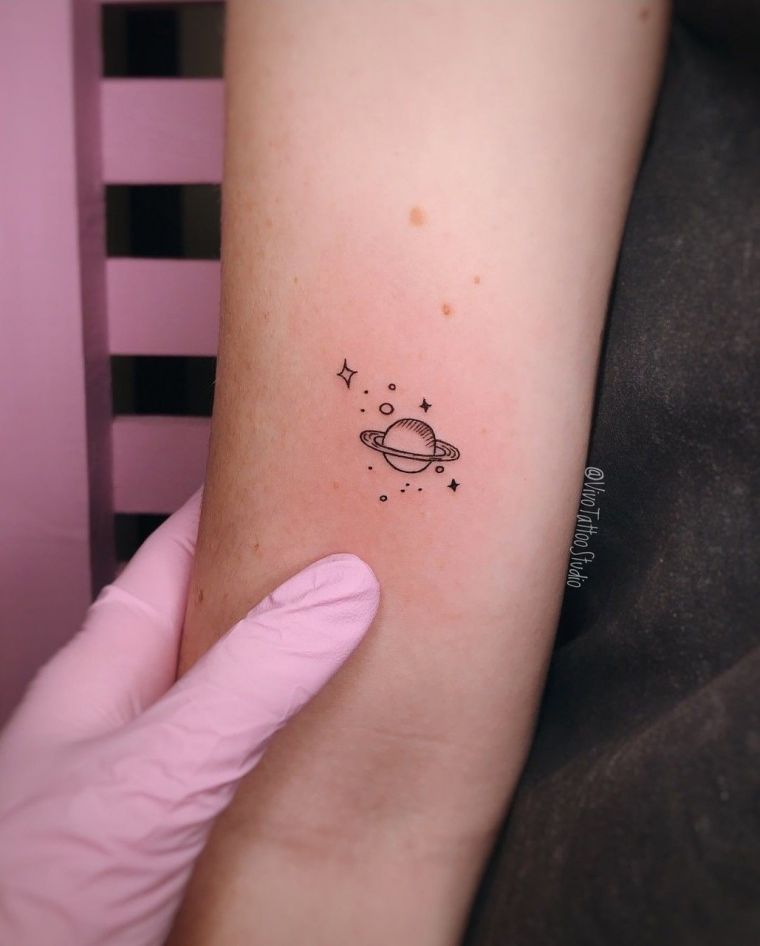 Татуировки для девочек подростков: маленькие и милые (64 фото) 41 Маленькие татуировки