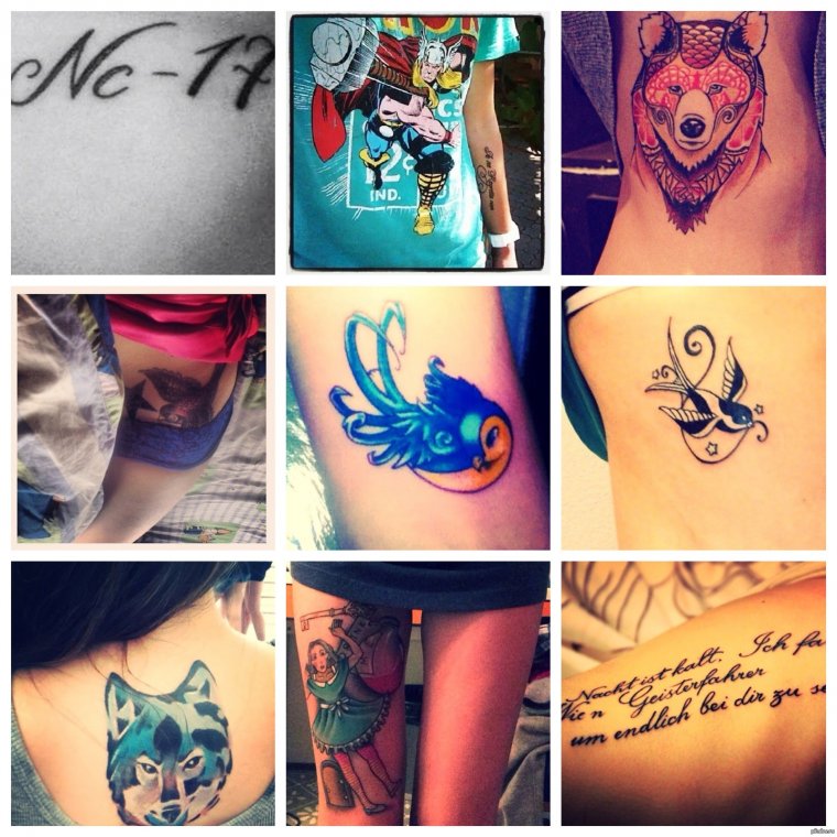 Татуировки для девочек подростков: маленькие и милые (64 фото) 48 Идеи для татуировок