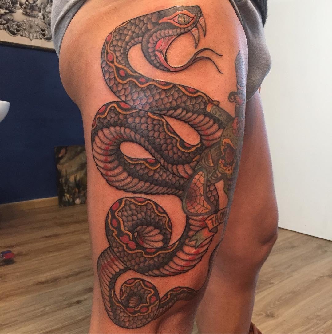 Татуировка змея на плече - 74 фото 12 Татуировка змея на плече - 74 фото 12 тату
